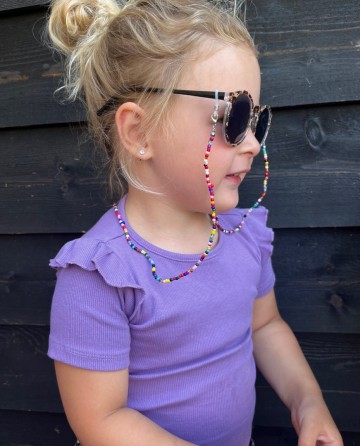 Brilkoordje gekleurd